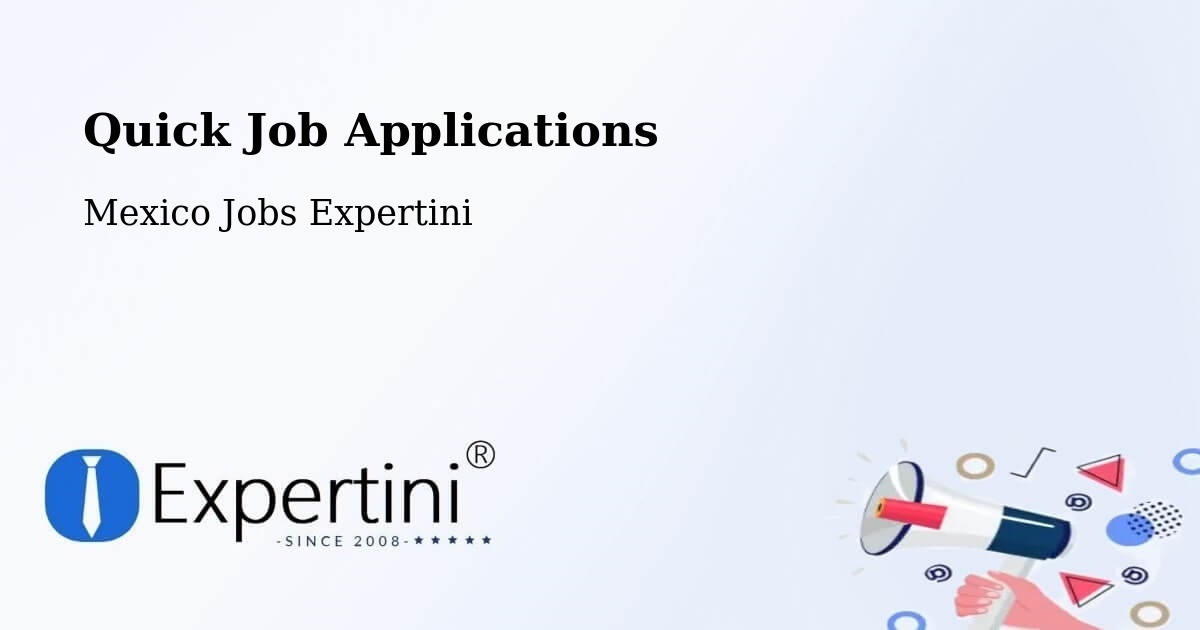 Quick Apply Feature – Sonora - Mexico Jobs Expertini